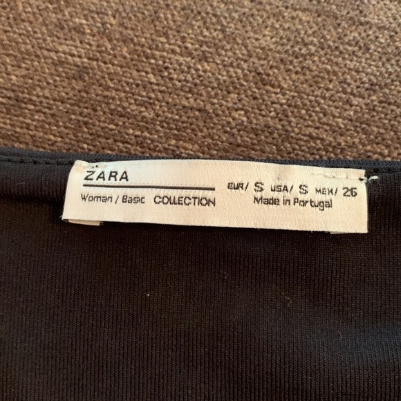Zara black basic tank size small. - Picture 2 of 2